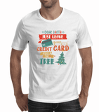 Funny Christmas Tshirts | Santa's Credit Card (Men)