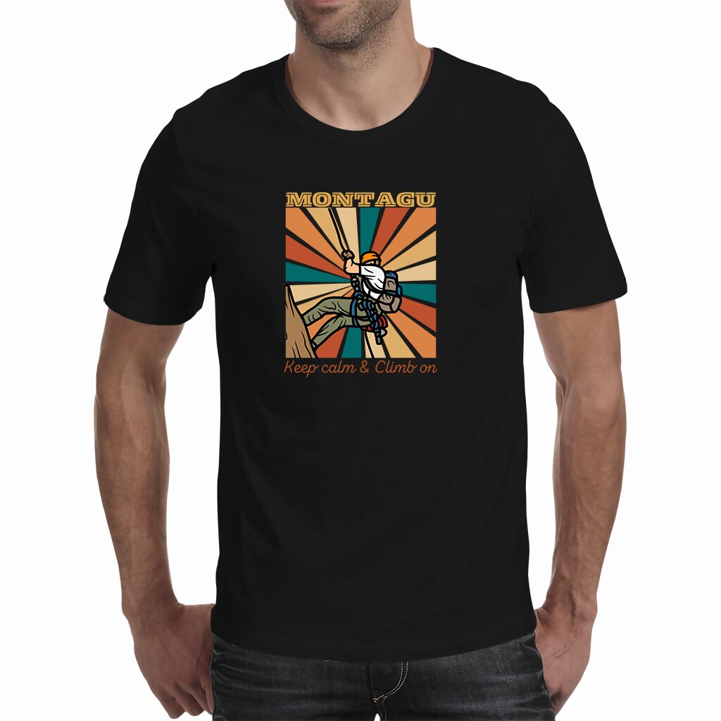 Montagu Climb - Men's T - Shirt ( Route 62 T'S )