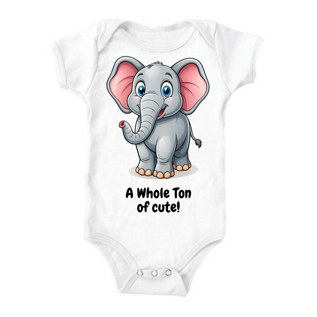 A Whole Ton of Cute - Baby Onesie (PODPOP)