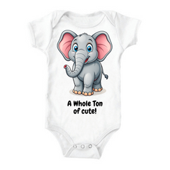 A Whole Ton of Cute - Baby Onesie (PODPOP)