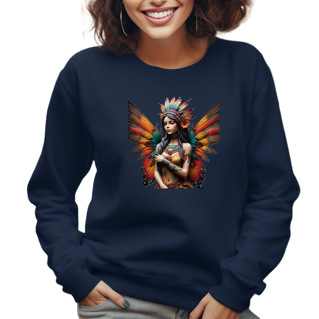 Whispering Wings 15 - Unisex Sweater (ArtzyAi)