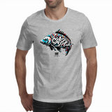 Graffiti Style Carp - Men's Tee (Carp Adventures SA)