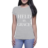 Held by Grace - Ladies T-Shirt (Rooted in Purpose)