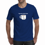 My Coffee Levels (Light) - Unisex T-Shirt (NovelThredds)
