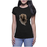 Elephant in the dust - Ladies T-Shirt (Podpop)