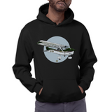 Cessna 182 Slylane ZS-KSO - Men's Hoodie 1 (Gerald Smith Art)