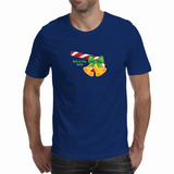 Royal Blue Mens on White