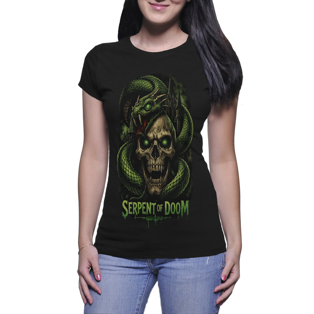 Serpent of Doom Ladies T-shirt - (Riotwear S.A)