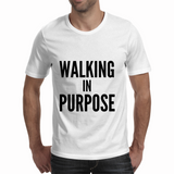 Walking in Purpose - Men’s T-Shirt (Rooted in Purpose)