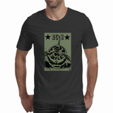 DC-3 Dakota Army Green - Men's Cotton T-Shirt 1 (Gerald SmithArt)
