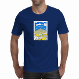 Royal Blue Mens on White