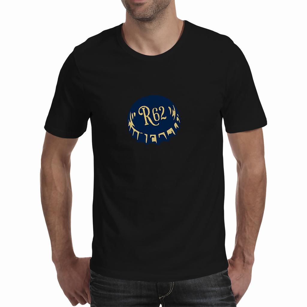 R 62 Bottlecap - Blue - Men's T - Shirt ( Route 62 T'S )