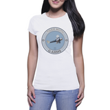 Tiger Moth G-ARMS - Ladies Cotton T-Shirt 1 (GeraldSmithArt)