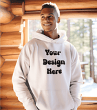 Design A Hoodie - Customize Men's/Unisex Hoodie FRONT print only
