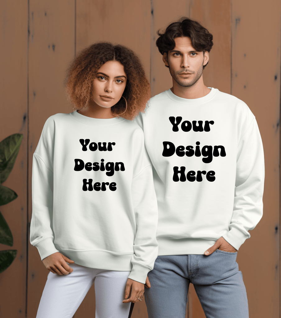 Design A Sweatshirt - Customize Men's/Unisex Sweatshirt FRONT print only