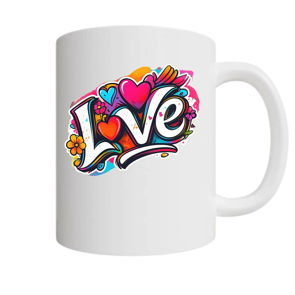 Coffee Kindness 11 - Ceramic Mug (ArtzyAi)
