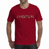 Ambition-Red Mens on White