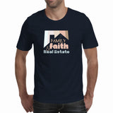 Family faith real estate - Men's T-shirt (Cici.N)