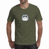 Khaki Mens on White