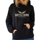 Battle Born Built from chaos - Unisex Hoodie - (MidNiteFB)