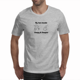My Sleepy Mood (Dark) - Unisex T-Shirt (NovelThredds)