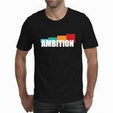 AMBITION-Mens Black T-shirt (Moretega)