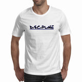 Discipline-Mens white shirt