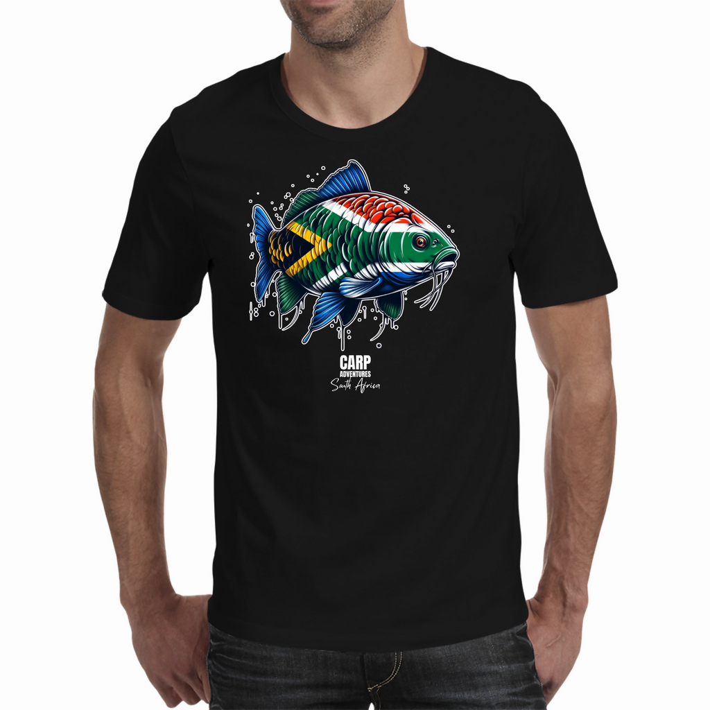 South African Flag Carp - Men's Tee (Carp Adventures SA)