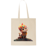 Kitty 1 Tote Bag (ArtzyAi) (1)