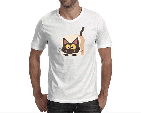 Bread Kitty (Men's T-shirt)