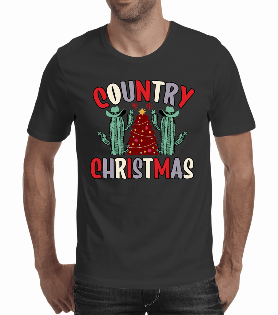 Funny Christmas Tshirts | Country Christmas (Men)