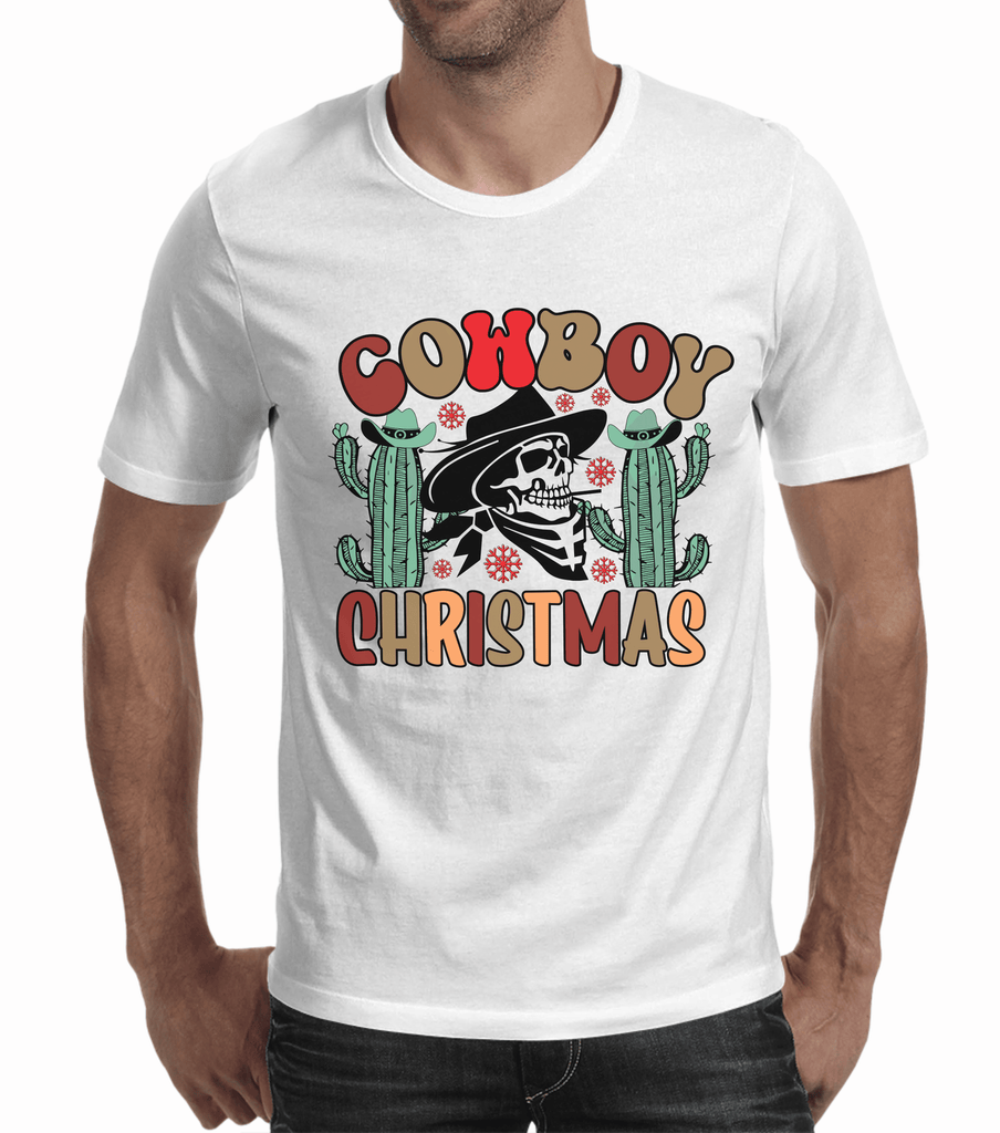 Funny Christmas Tshirts | Cowboy Christmas (Men)