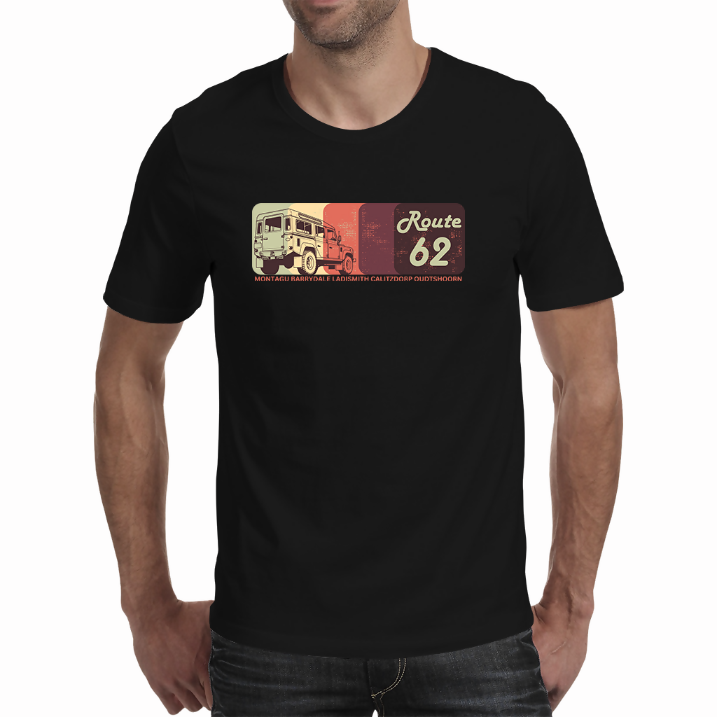 Retro R 62 Off Road - Men's T - Shirt ( Route 62 T'S )