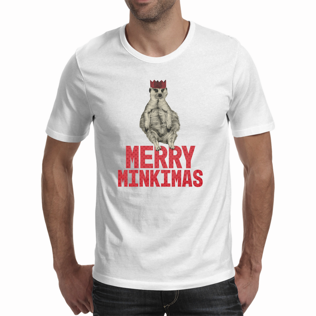 Merry Minkimas Xmas Cracker Hat - Unisex T-shirt Adults & Kids T-shirts (Ruben Namibia)