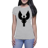 ANGEL - Ladies Crew Neck T-shirts (KABELOSCOPE)