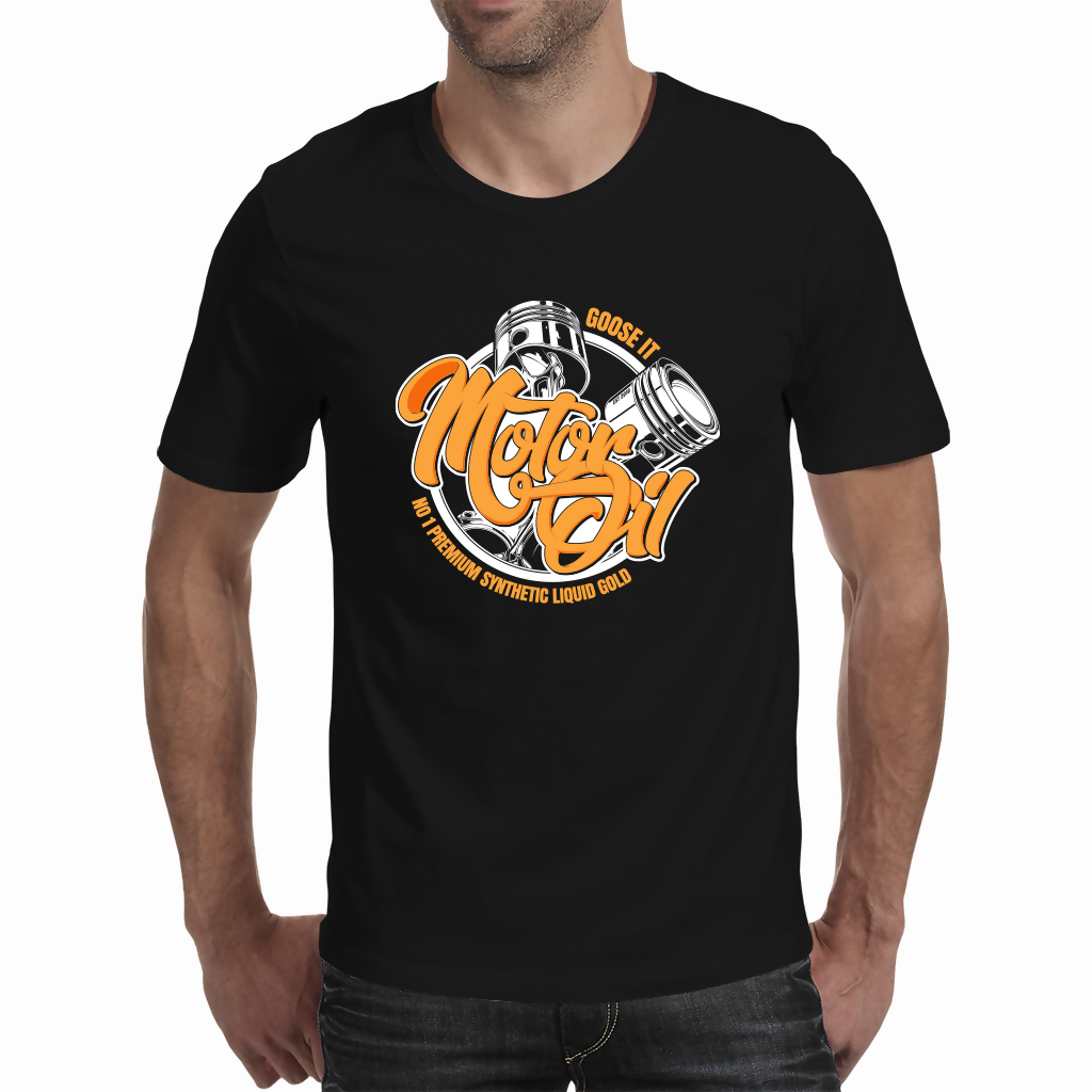 Goose It Motor Oil Tee - Men's T- shirt (GOOSE It)