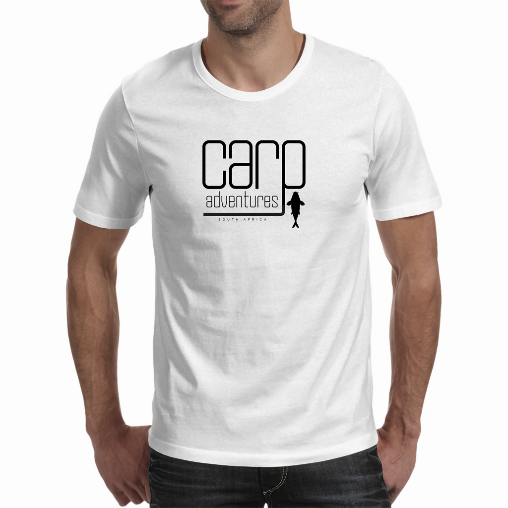 Carp Adventures V4 Black - Men's Tee (Carp Adventures SA)