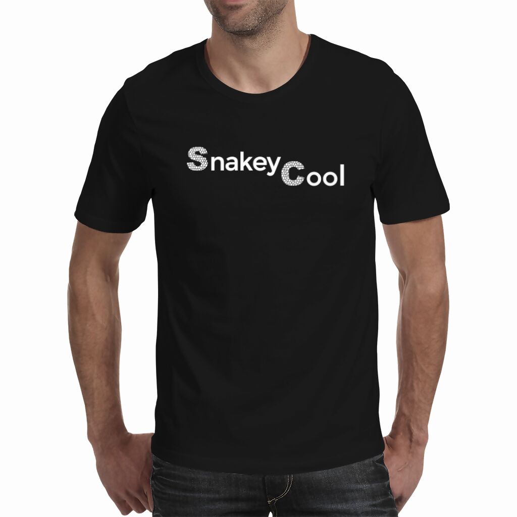 Snakey Cool Mens T-shirt (Moretega)