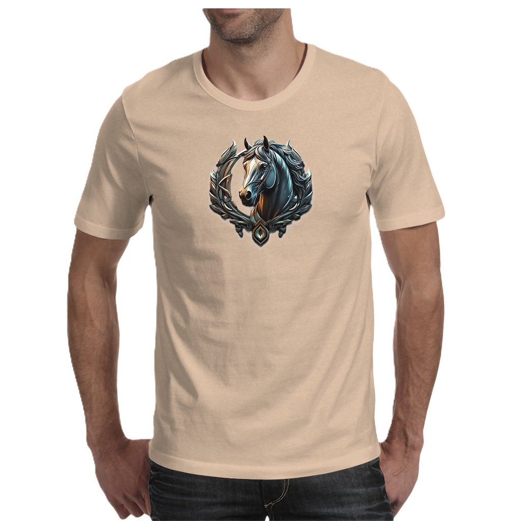 Horse Lover 30 - Men's T-shirt (ArtzyAi)