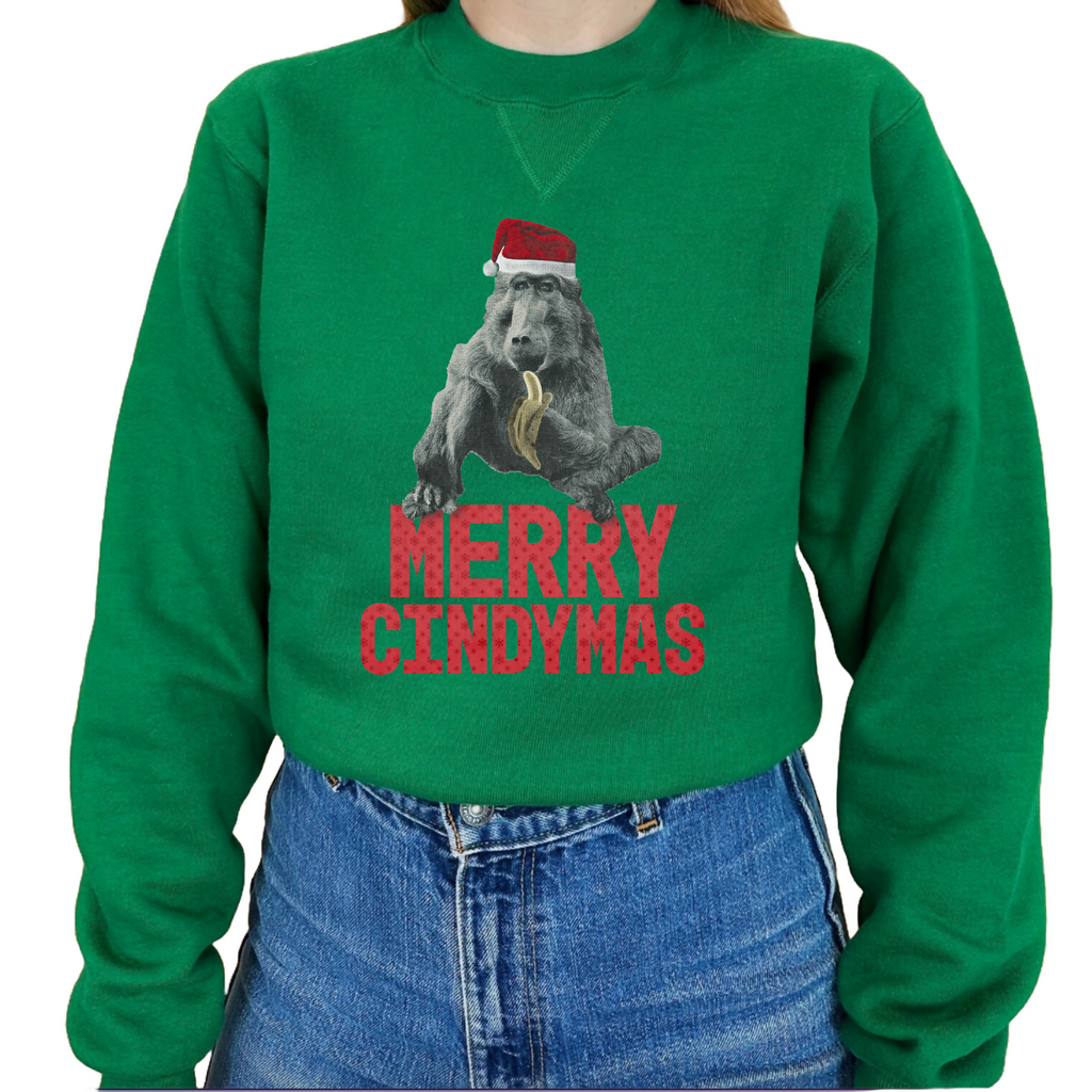Merry Cindymas Santa Hat - Unisex Sweatshirt (Ruben Namibia)