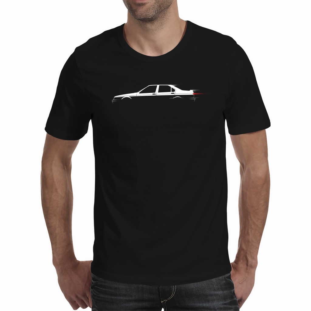 164 Qv Side Silhouette - Men's T-shirt (GOOSE It)