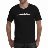 164 QV Go Fast Side Silhouette - Black Mens on White