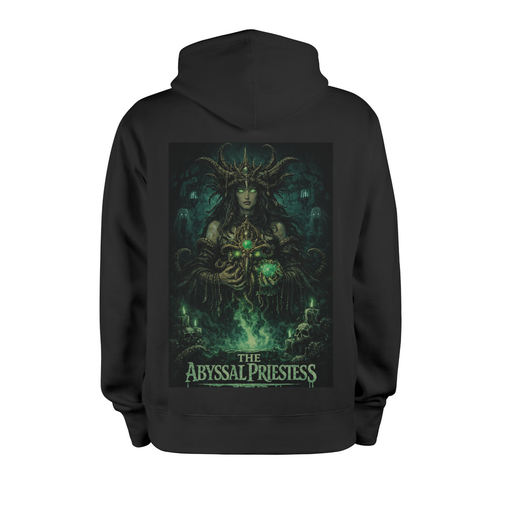 the Abyssal Priestess Unisex Hoodie - (Riotwear S.A)