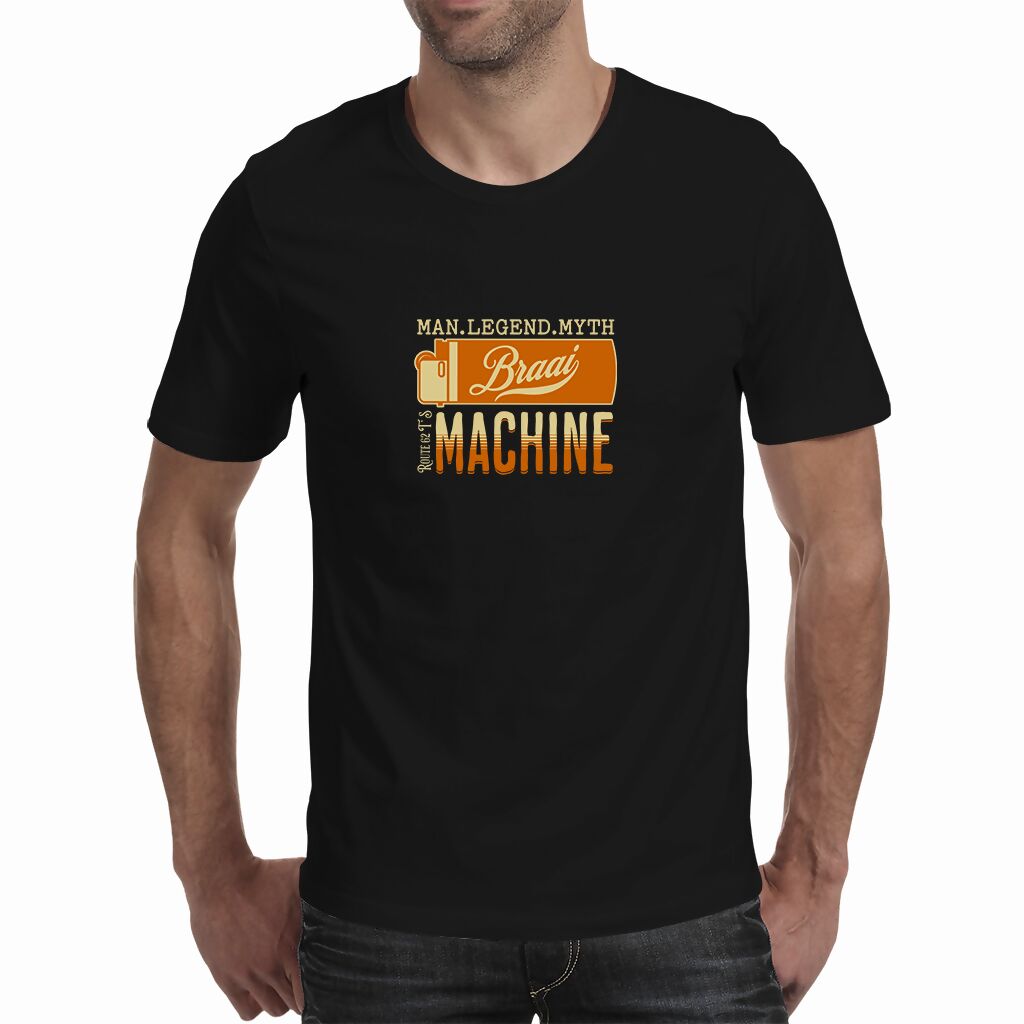 Legend - Braai Machine Men's T - Shirt ( Route 62 T'S )
