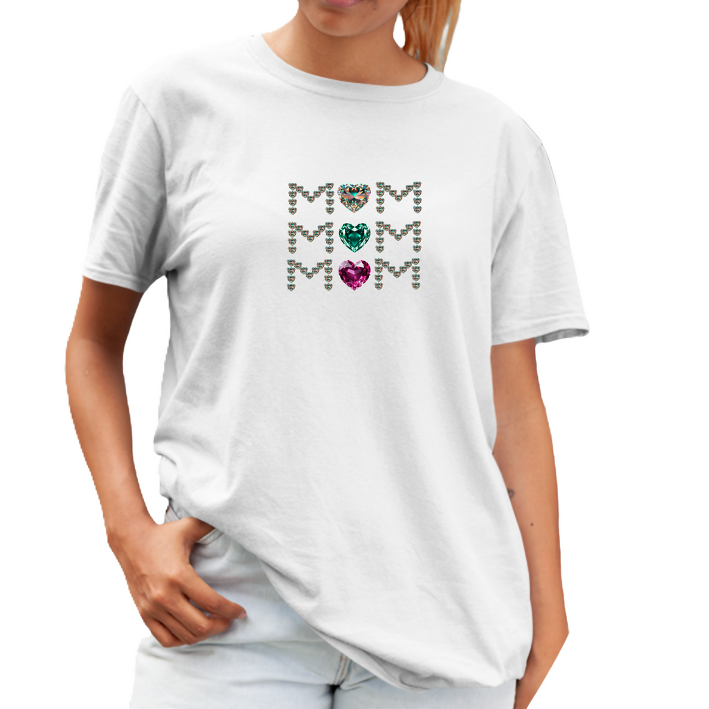 Mom's Love:9 - Unisex T-shirt (ArtzyAi)