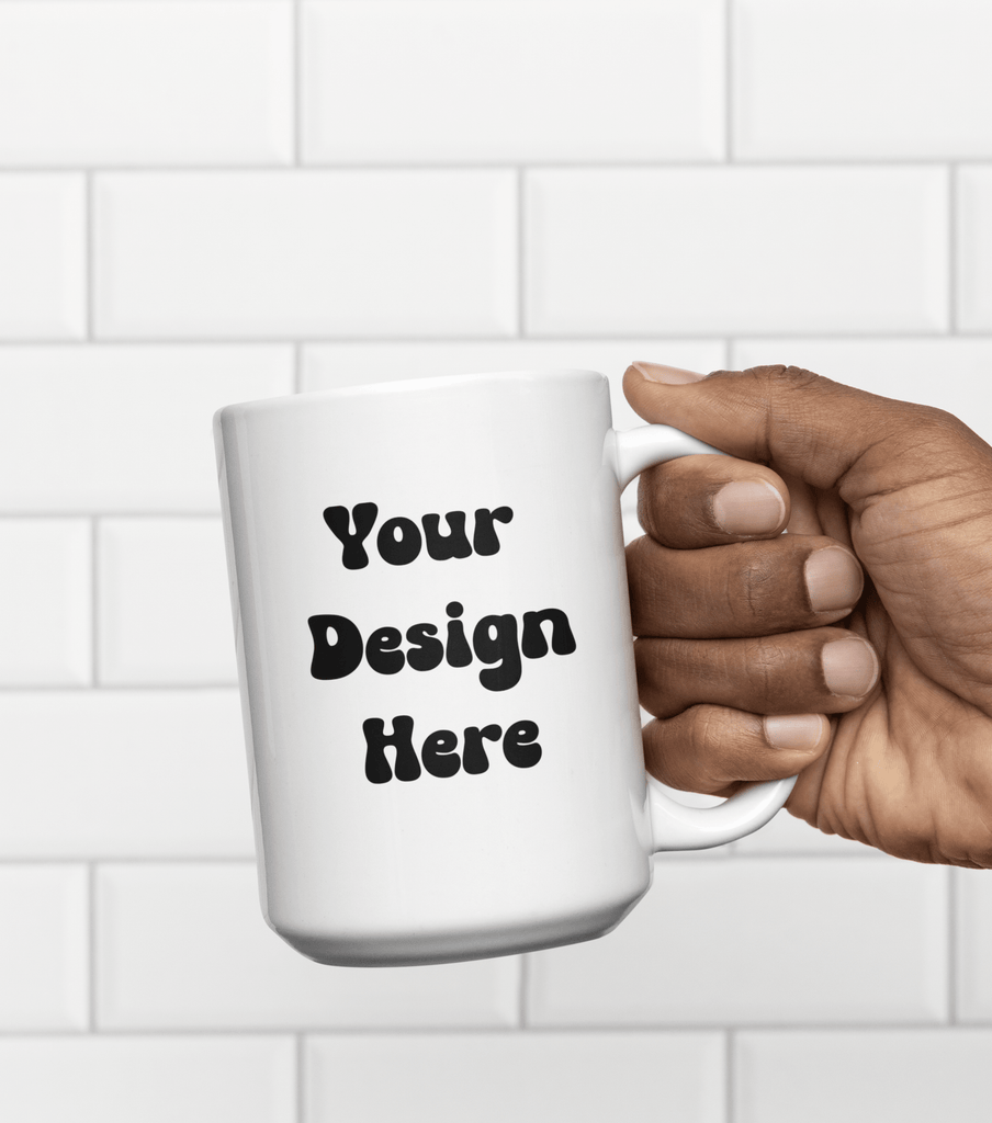Design A Mug - Customize 15 oz White Mug