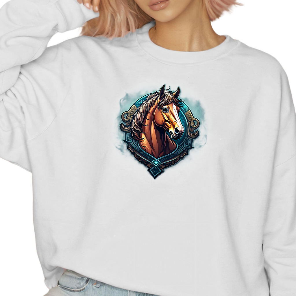 Horse Lover 1 - Unisex Sweater (ArtzyAi)