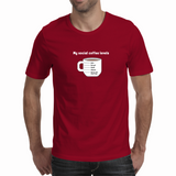 My Coffee Levels (Light) - Unisex T-Shirt (NovelThredds)