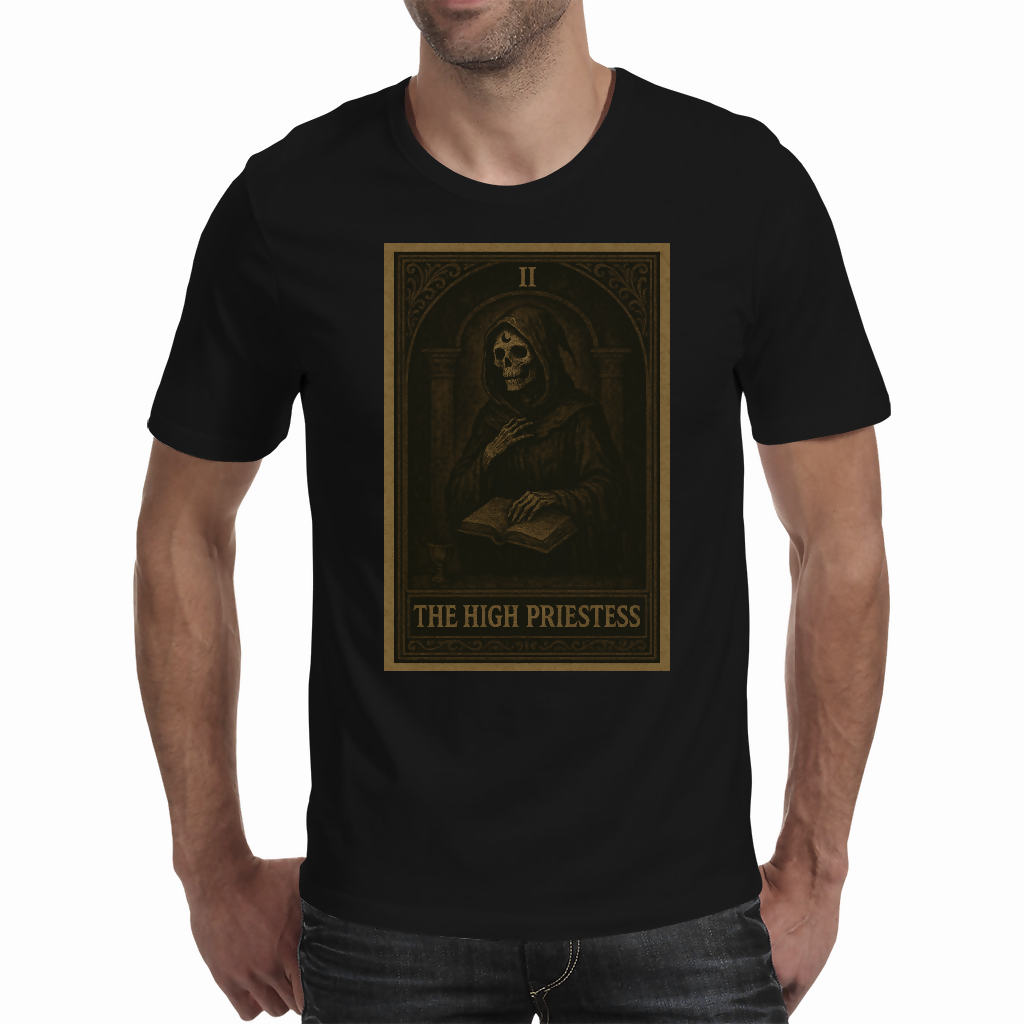 The High Priestess Mens T Shirt (Riotwear SA)