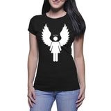 ANGEL - Ladies Crew Neck T-shirts (KABELOSCOPE)